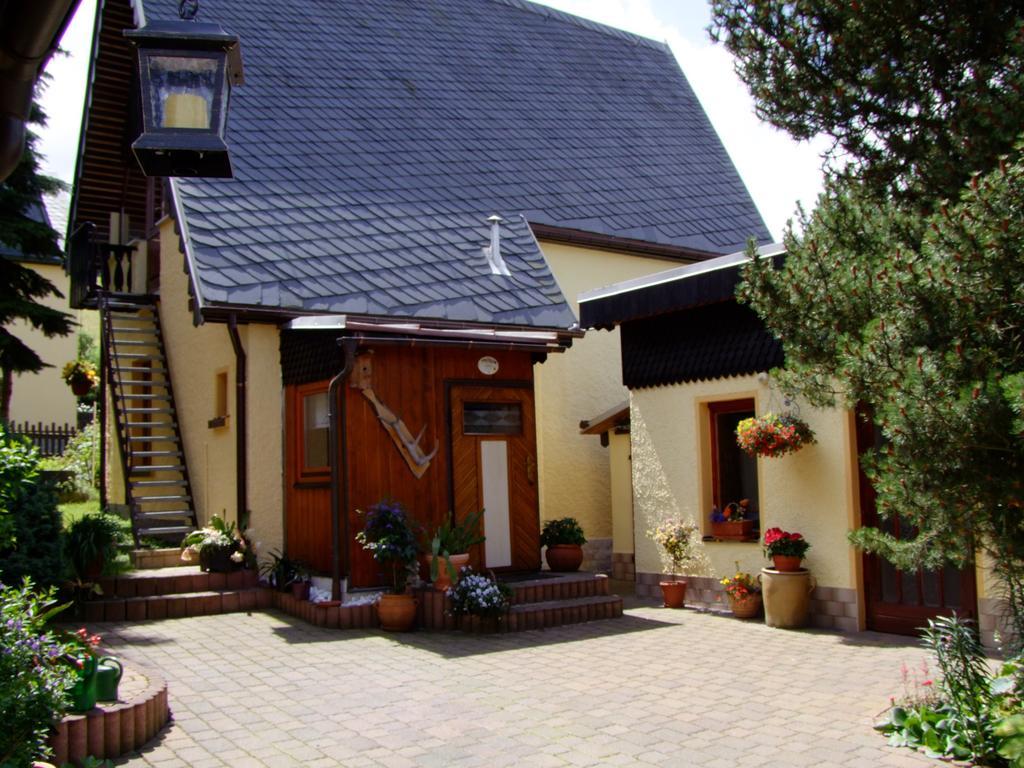 Ferienhaus Erzgebirge "An Der Trebe" Mit Kamin Und Sauna Neuhausen  Δωμάτιο φωτογραφία