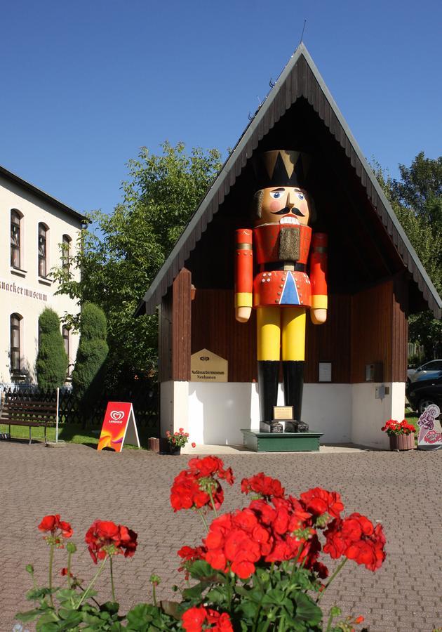 Ferienhaus Erzgebirge "An Der Trebe" Mit Kamin Und Sauna Neuhausen  Εξωτερικό φωτογραφία